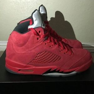 Nike Air Jordan Retro 5, RED Sz 9.5